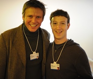 Philip Rosedale and Mark Zuckerberg