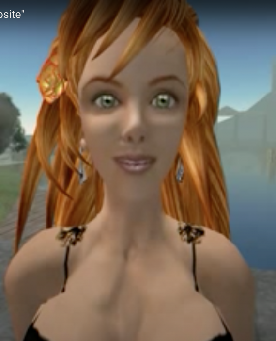 Old picture of me saying Hello and Welcome to My Website, made with Crazy Talk 4