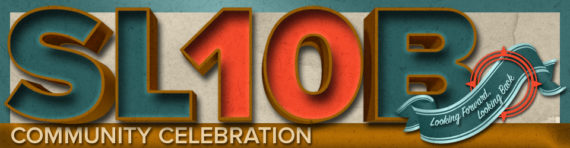 Second Life 10th Birthday Logo